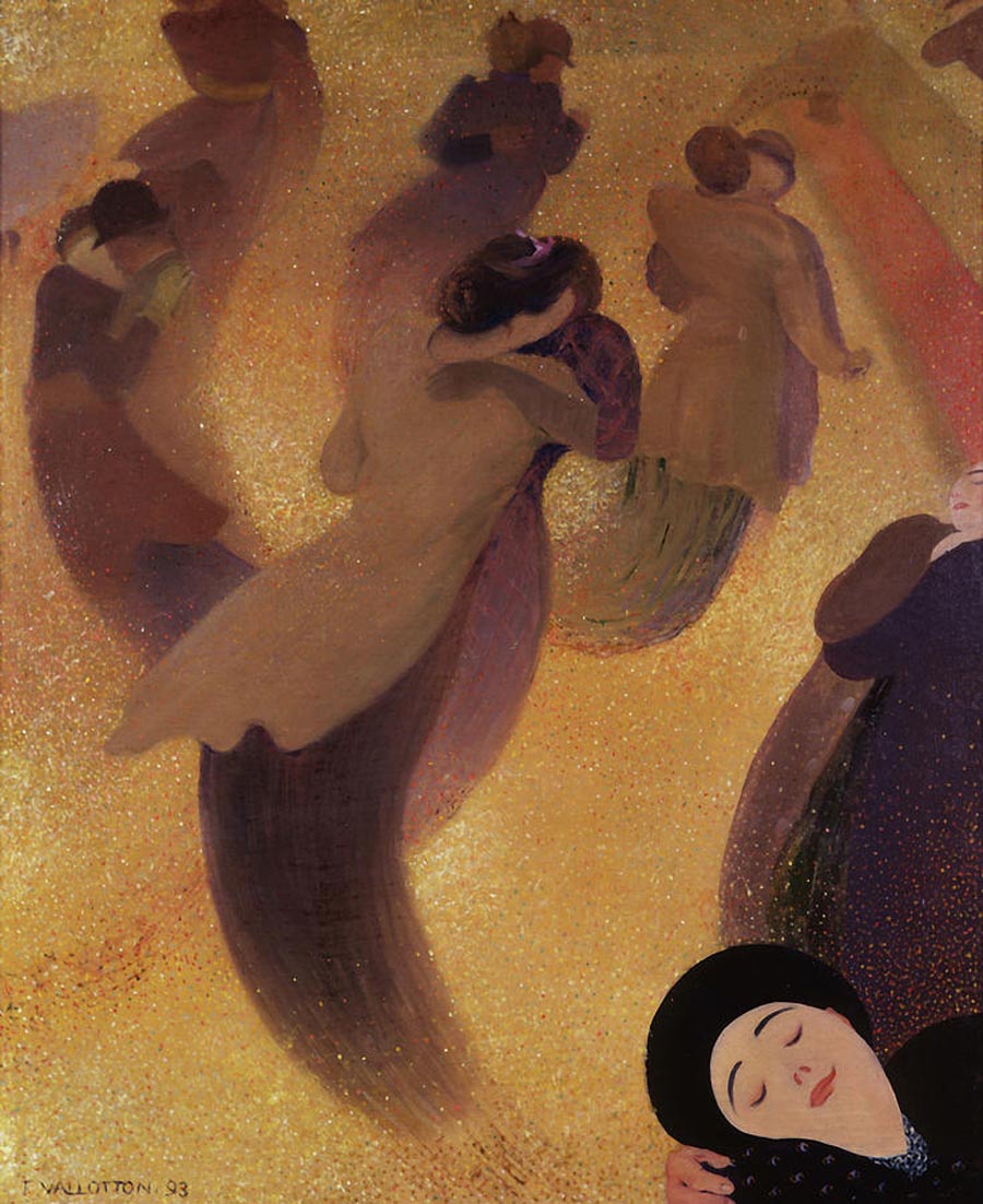Felix Vallotton painting the waltz